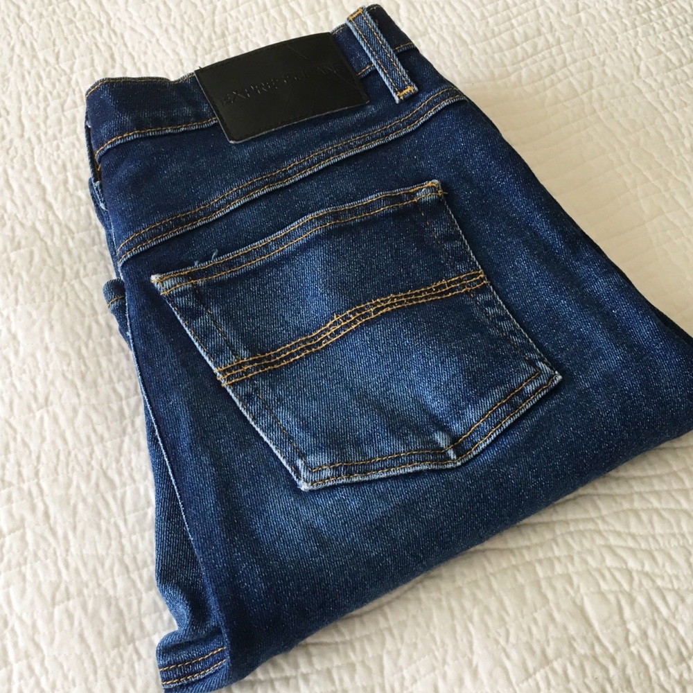 Express Low Rise Flare Jeans